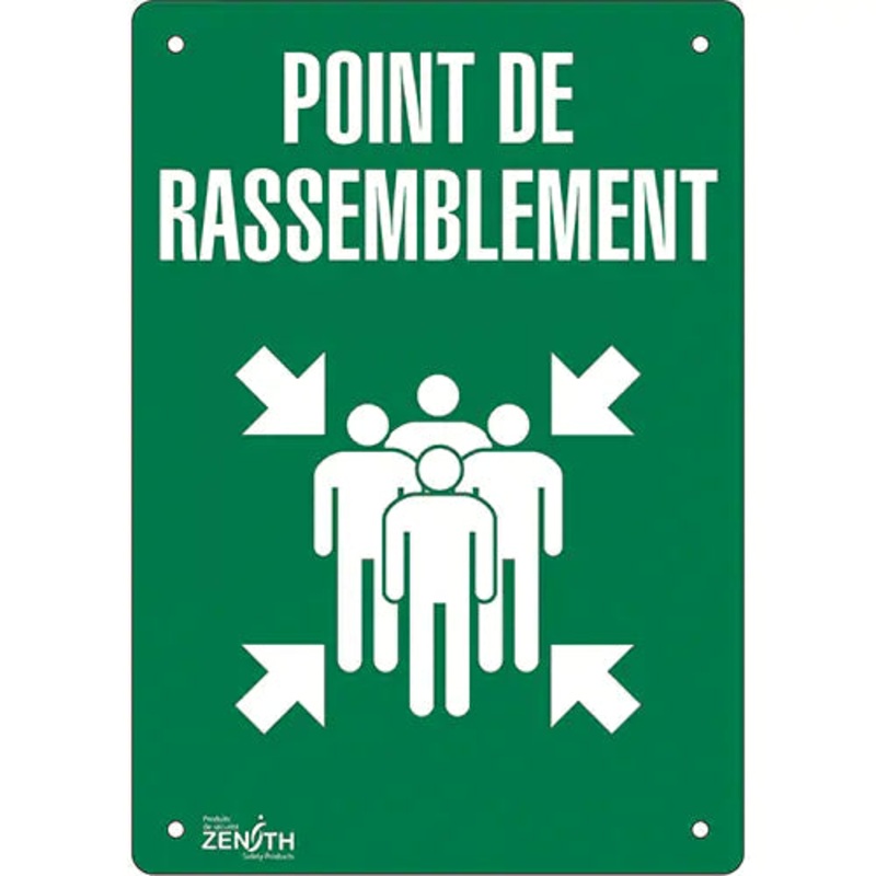 "Point de rassemblement" Sign - SGP184