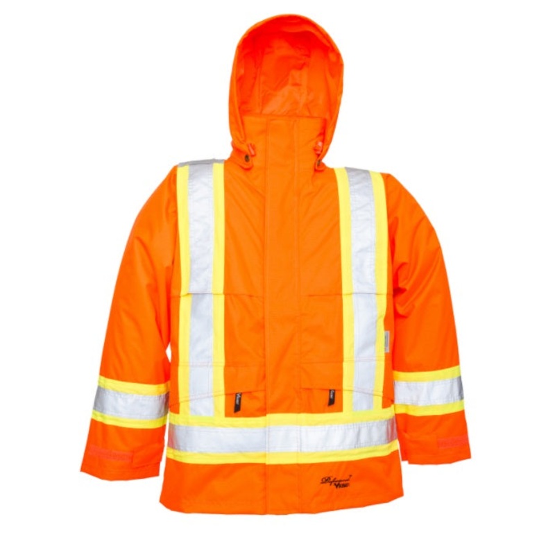 Viking (725) 6330JO-M Viking CSA Safety Jacket Orange - (Size Medium)