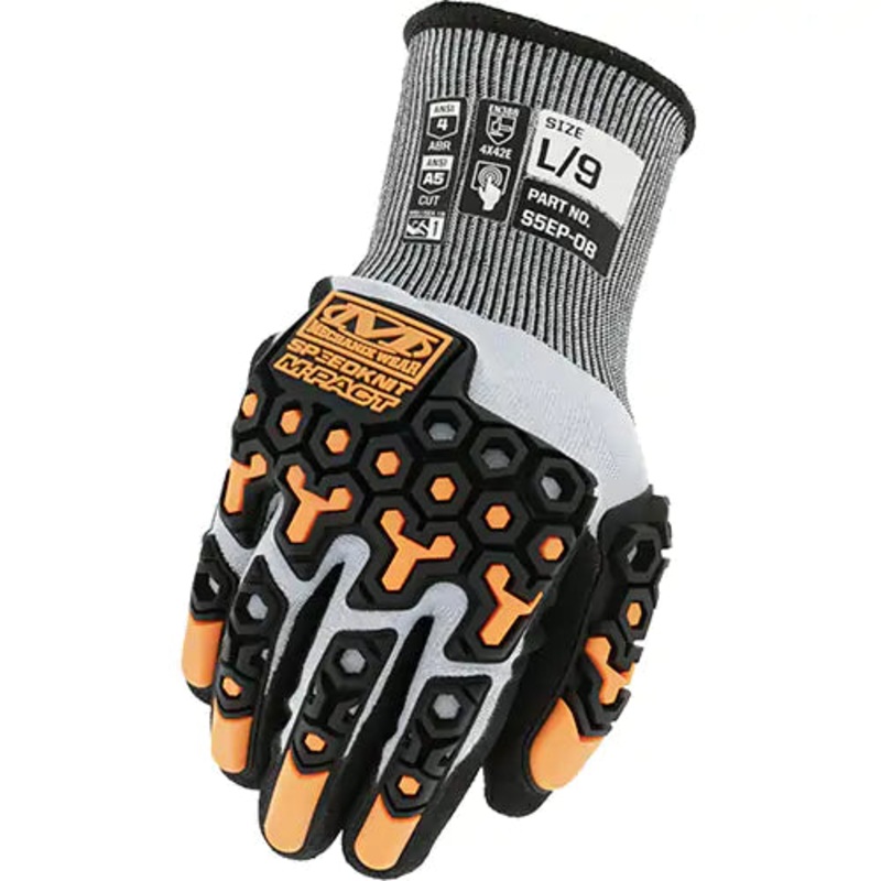 SpeedKnit M-Pact Cut-Resistant Impact Gloves X-Large/10 - S5EP-08-010