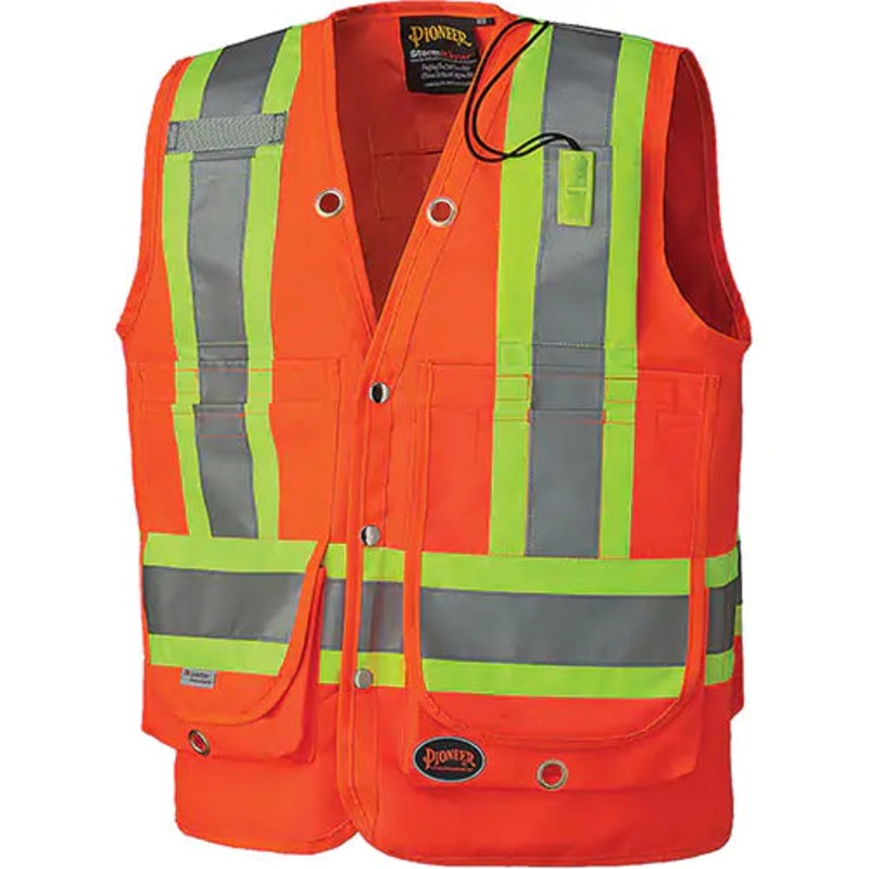 Surveyor's Safety Vest 4X-Large - V1010350-4XL