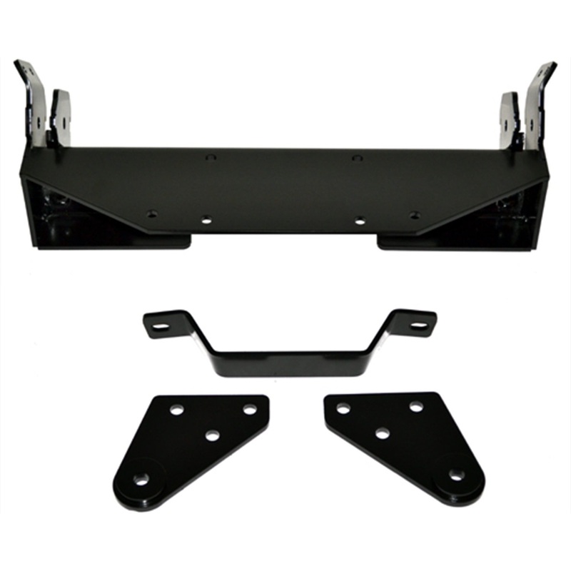 Warn (990) 79234 Front Kit Black Includes Mounting Bracket and Hardware