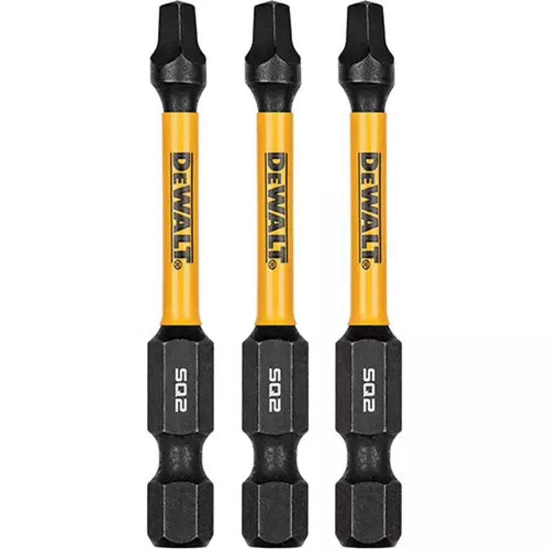 FlexTorq Bits 1/4" - DWAF2SQ2IR3