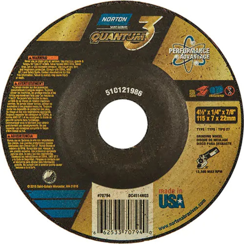 Quantum3 Grinding Wheel 7/8" - 66253370794