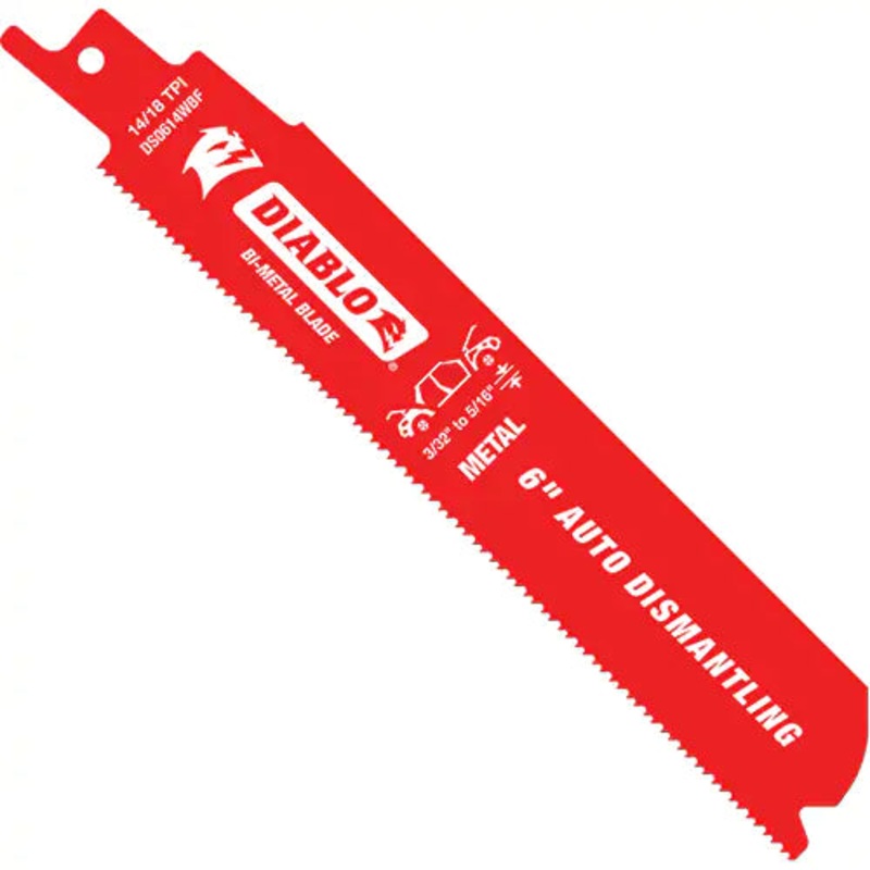 Reciprocating Blade for Auto Dismantling - DS0614WBF25