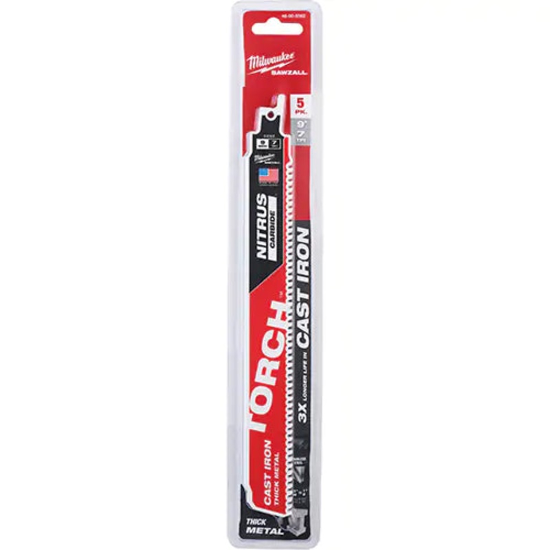 Sawzall Torch Reciprocating Saw Blades 1/2" - 48-00-5562