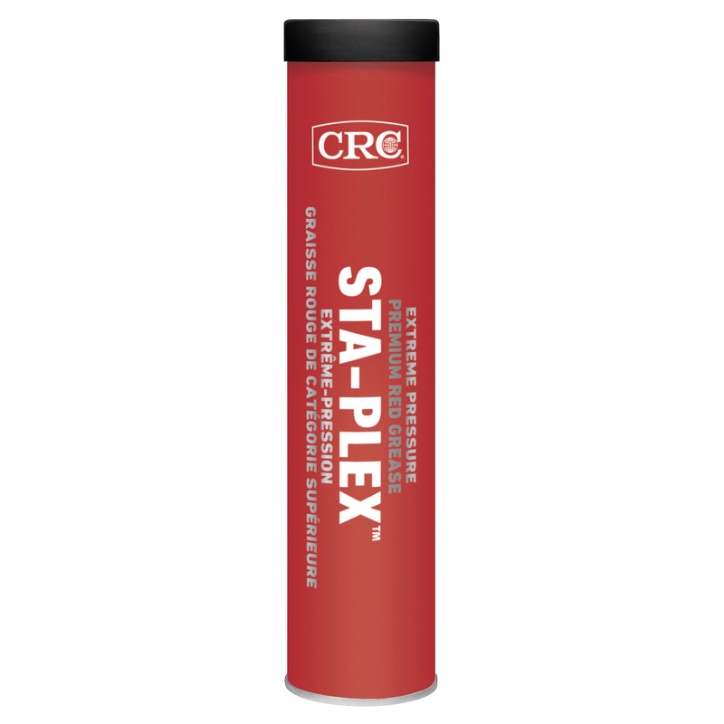 CRC (305) 73190 Sta-Plex Extreme Pressure Premium Red Grease, 397 Grams