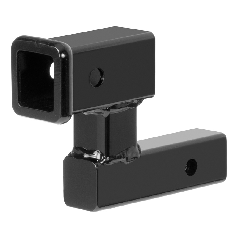 Curt (167) 45794 Raised Receiver Adapter (2" Shank, Not for Towing Use, 4-1/4" Rise)