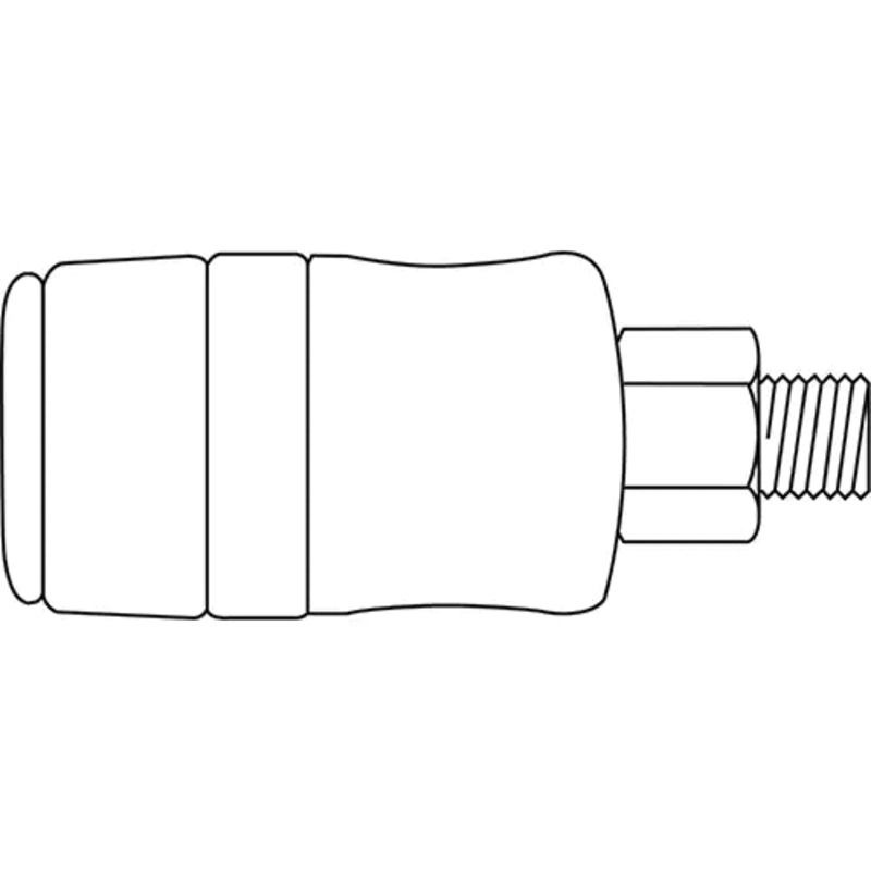 Topquik Industrial Safety Couplers 1/4" COUPLER - 20.649