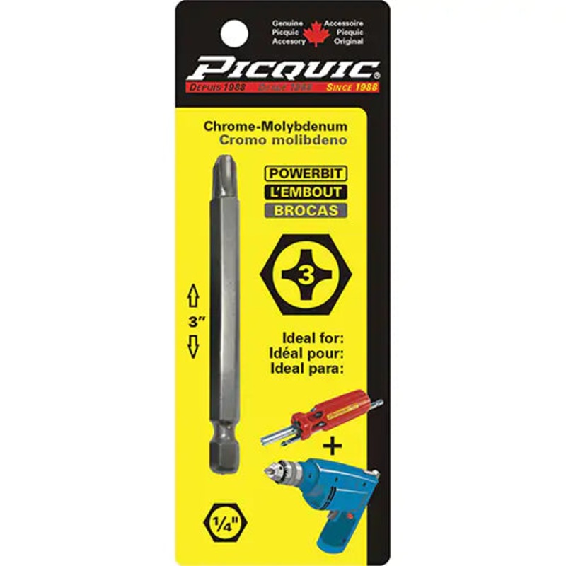 Picquic Powerbit 1/4" - 88023