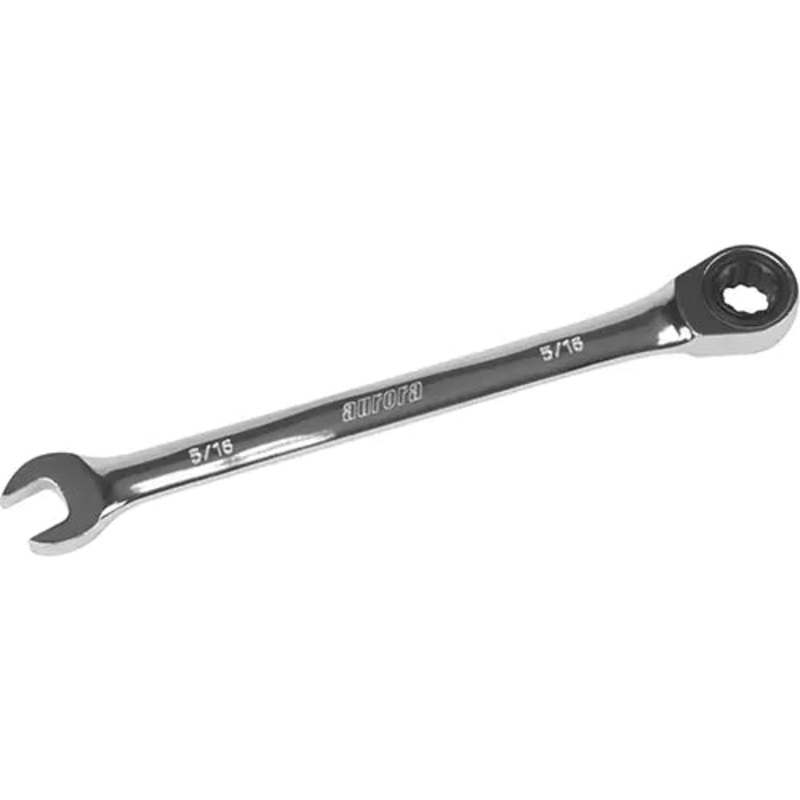 SAE Ratcheting Combination Wrench 5/16" - UAD653