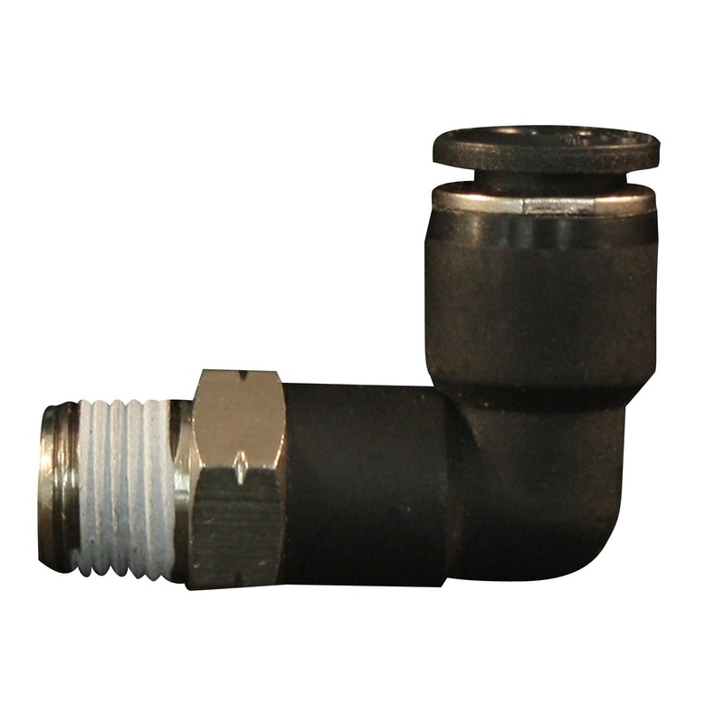 Milton (625) 2202-12 Milton 2202-12 1/4" MNPT 1/2" OD Push to Connect Swivel Elbow