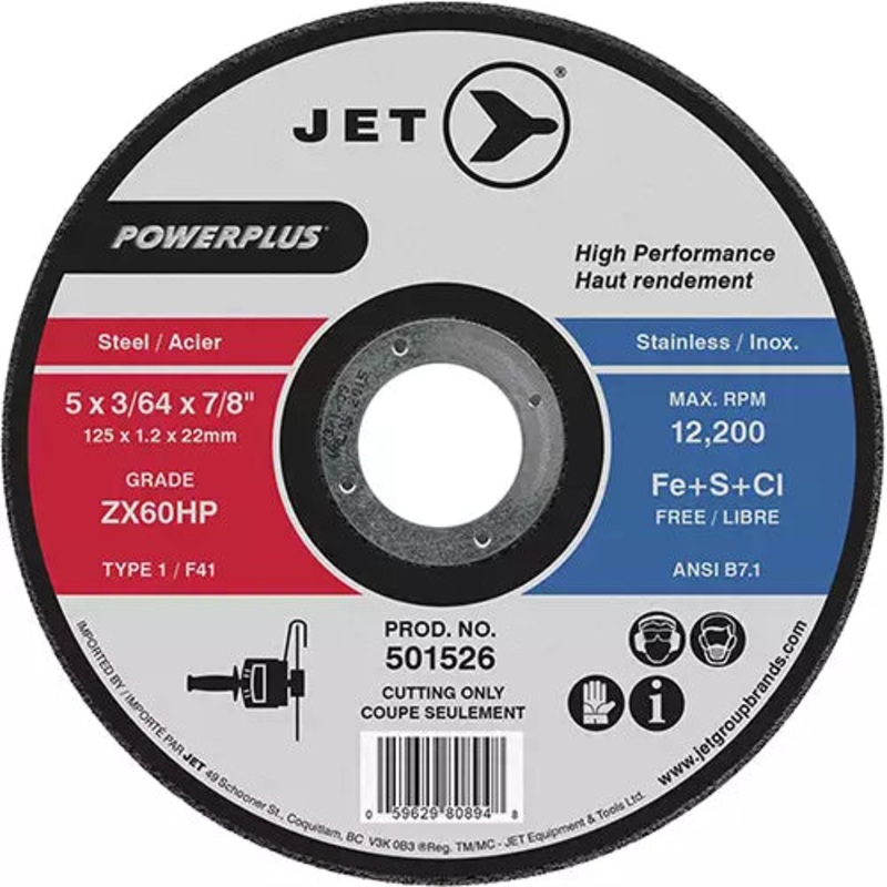 ZX46HP PowerPlus Cut-Off Wheel 7/8" - 501537