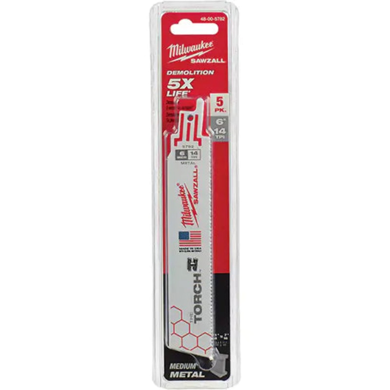 The Torch Sawzall Blades 1/2" Universal - 48-00-5782