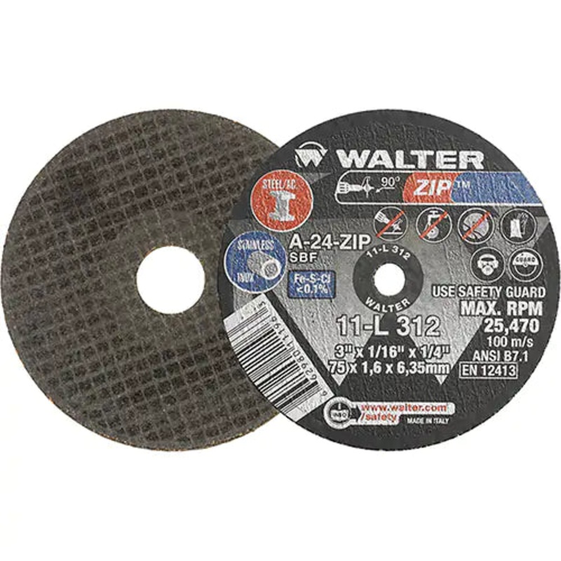 Zip Cut-Off Wheel 1/4" - 11L312
