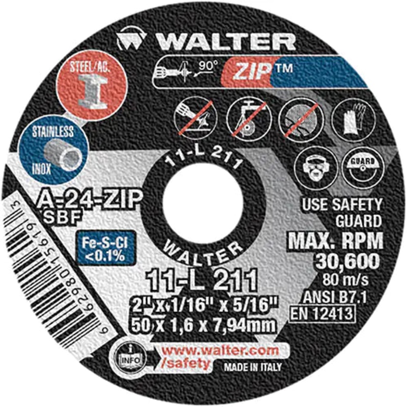 Zip Cut-Off Wheel 5/16" - 11L211