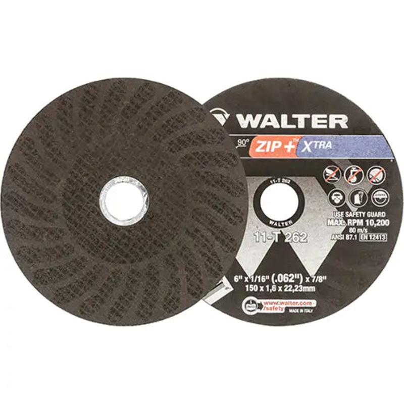 Zip+ Right Angle Grinder Reinforced Cut-Off Wheel 7/8" - 11T262