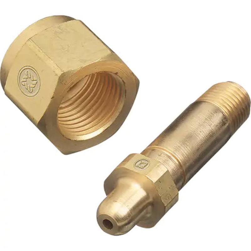 Hand-Tight Regulator Nipple - 613-5