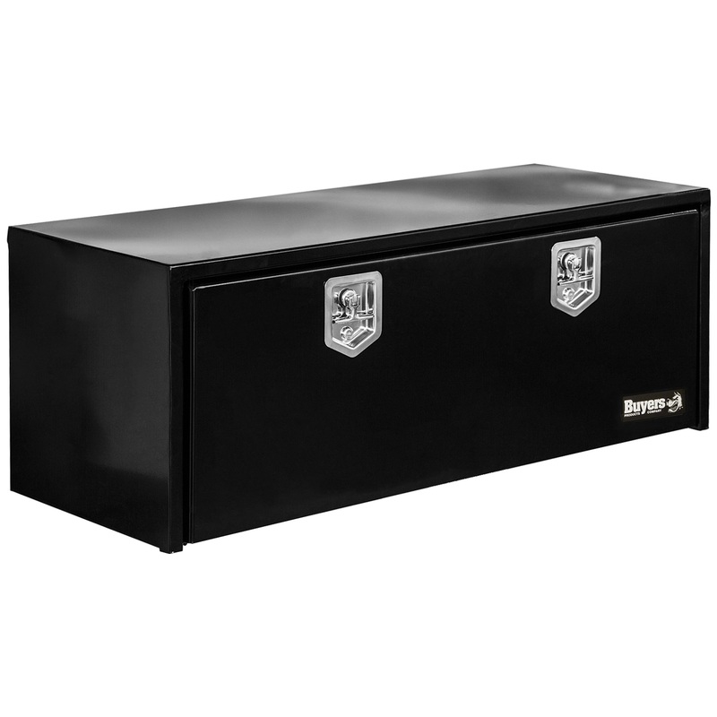Buyers Products (577) 1704315 24x24x60 Inch Black Steel Underbody Truck Box