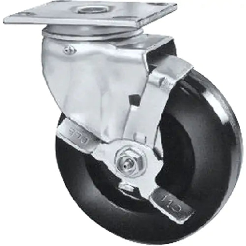 Heavy-Duty EMaxx Kingpin Caster 3/8" (9.52 mm) - SE6563-A38H-MR-RB-TLB