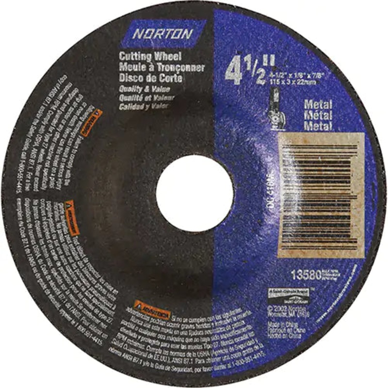 Depressed Centre Metal Grinding Wheels 7/8" - 66252843616