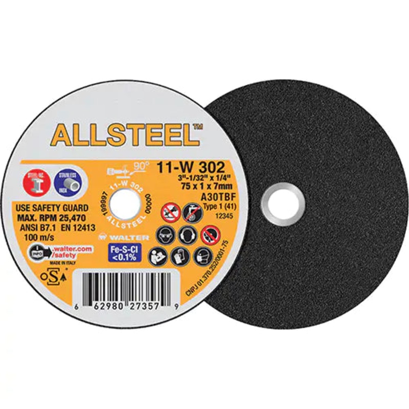 AllSteel Mini Cut-Off Wheel 1/4" - 11W302