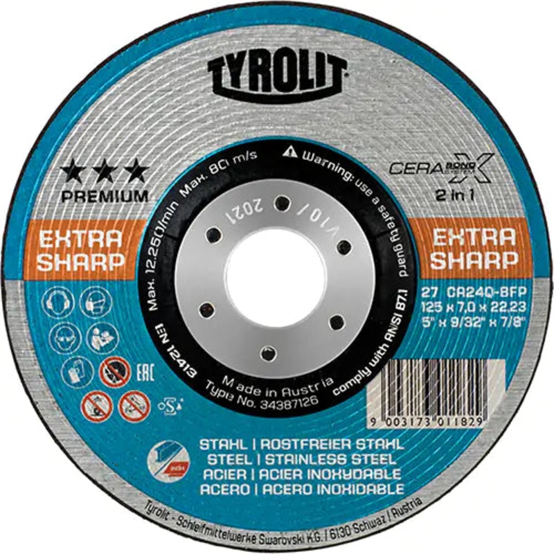 Cerabond X Grinding Wheel 7/8" - 34401850