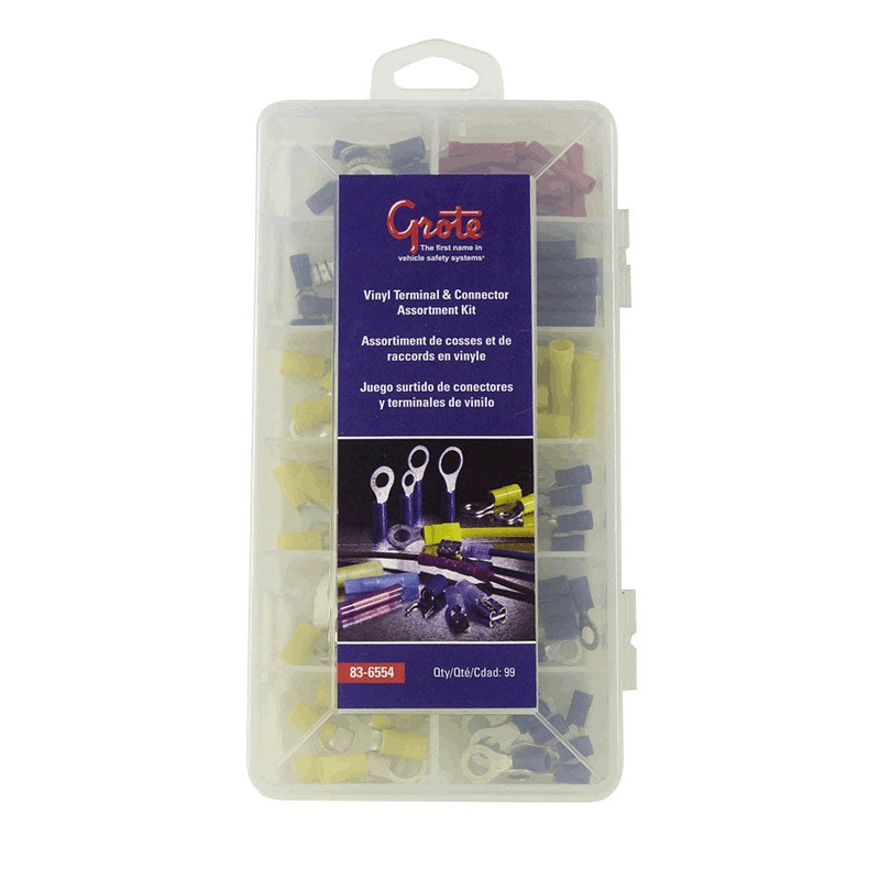 Grote (522) 83-6554 Nylon & PVC Terminal Kits, pack of 99