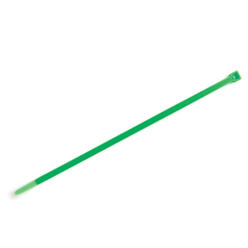 Grote (522) 85-6034 Nylon Cable Ties Color Ties, 25 Pack, Green, pack of 25