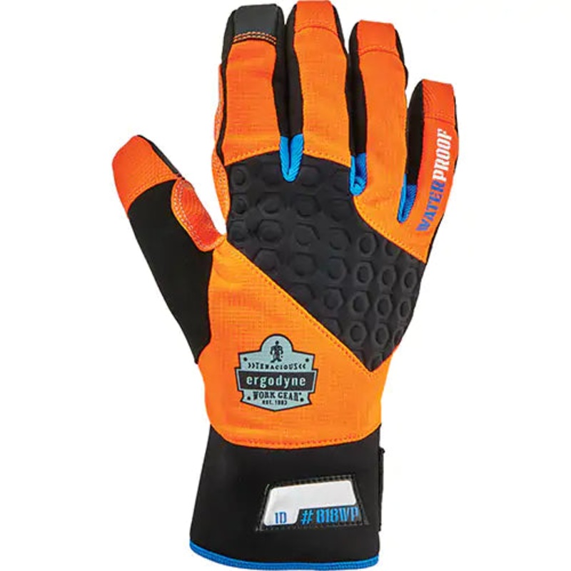ProFlex 818WP Performance High-Visibility Thermal Waterproof Utility Gloves X-Large - 17395