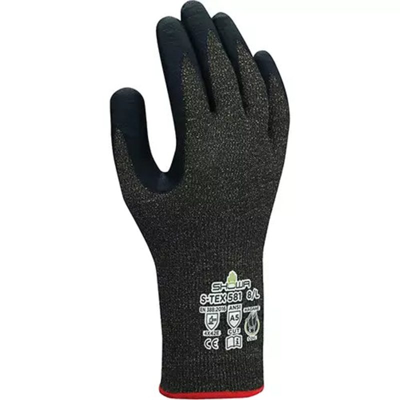 S-TEX 581 Cut Resistant Gloves X-Large/9 - S-TEX581XL-09
