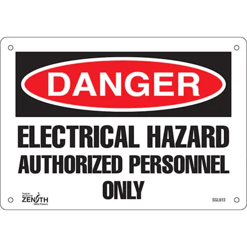 "Authorized Personnel Only" Sign - SGL613