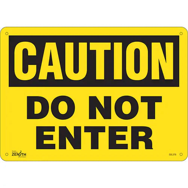 "Do Not Enter" Sign - SGL376