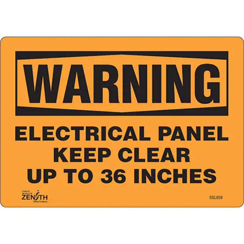 "Electrical Panel" Sign - SGL659