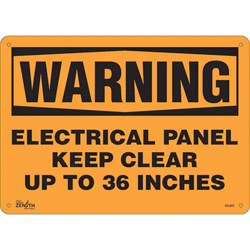 "Electrical Panel" Sign - SGL663