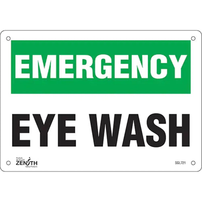 "Eye Wash" Sign - SGL721
