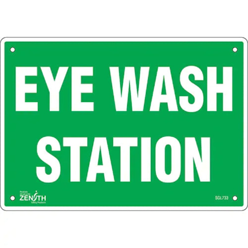 "Eye Wash Station" Sign - SGL733