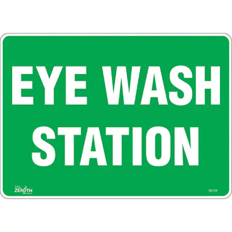 "Eye Wash Station" Sign - SGL734