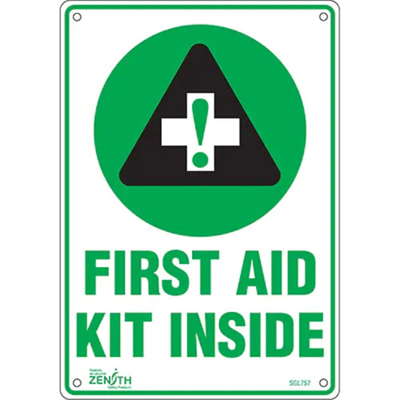 "First Aid Kit" Sign - SGL757