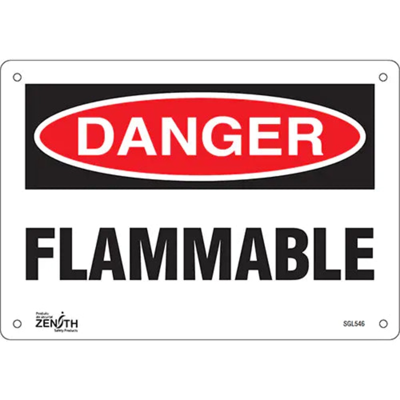 "Flammable" Sign - SGL546