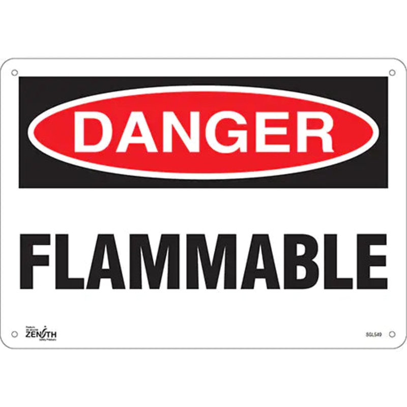 "Flammable" Sign - SGL549