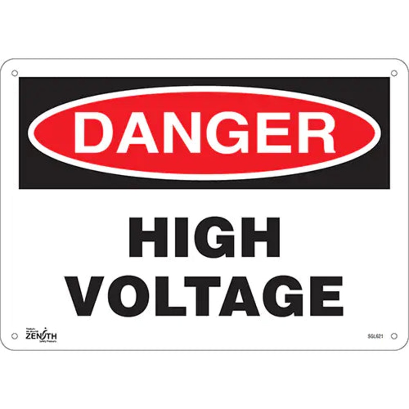 "High Voltage" Sign - SGL621