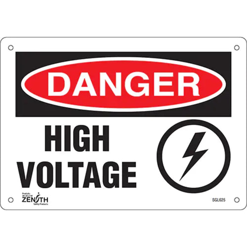"High Voltage" Sign - SGL625