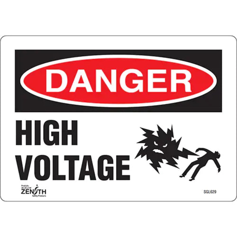 "High Voltage" Sign - SGL629