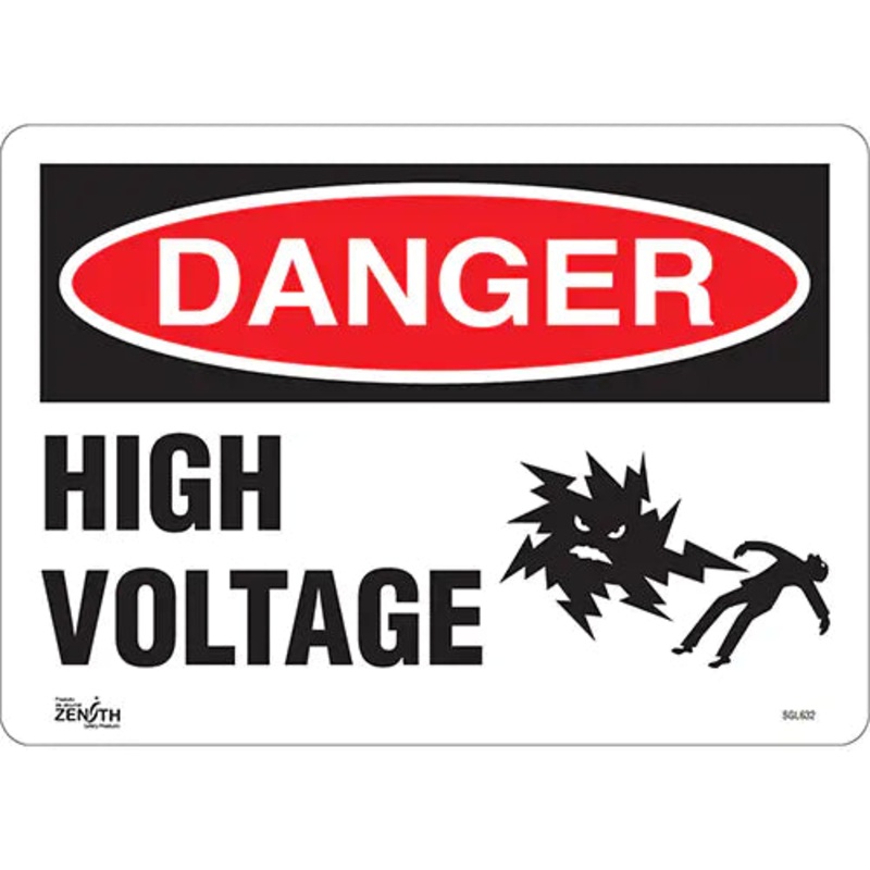 "High Voltage" Sign - SGL632