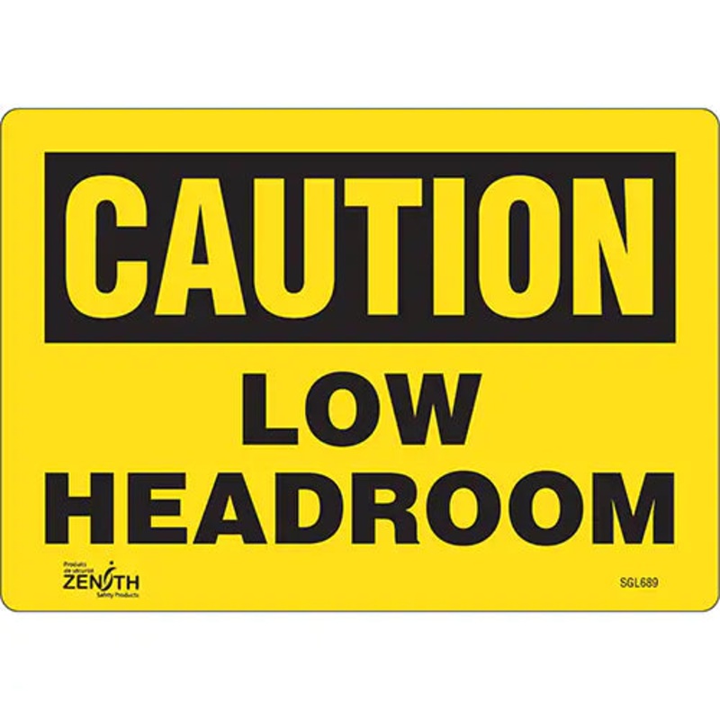 "Low Headroom" Sign - SGL689