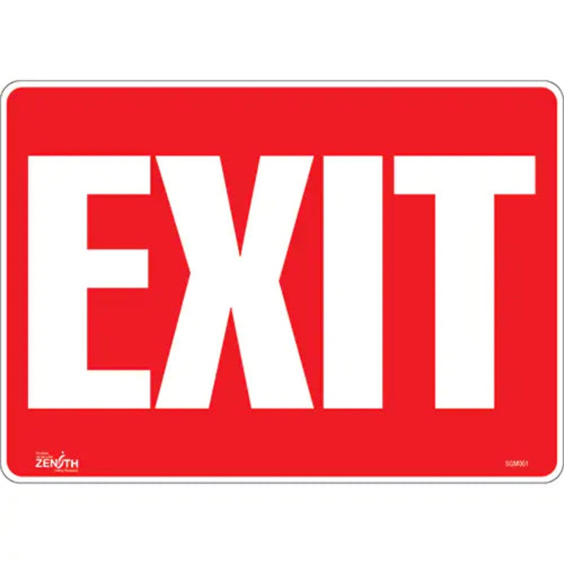 "Exit" Sign - SGM061