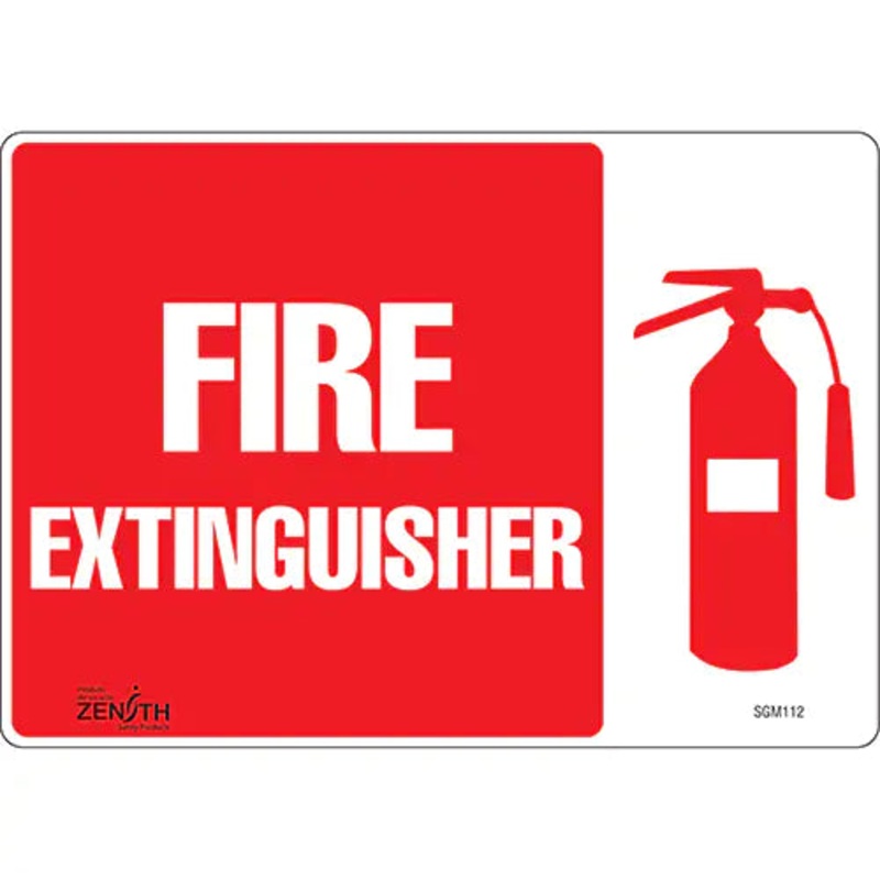 "Fire Extinguisher" Sign - SGM112