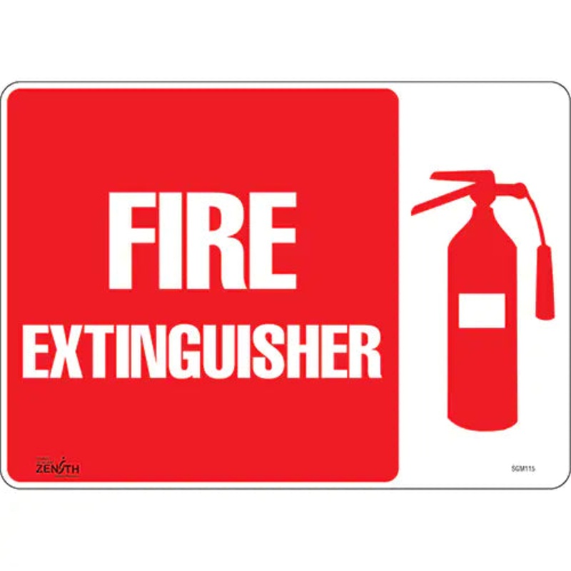 "Fire Extinguisher" Sign - SGM115