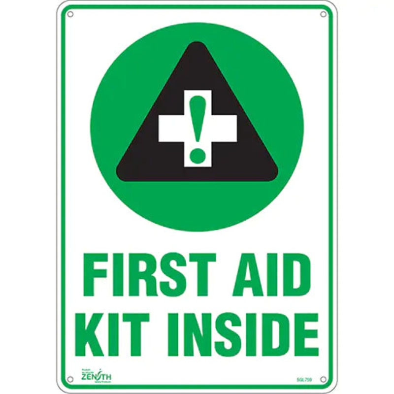 "First Aid Kit" Sign - SGL759
