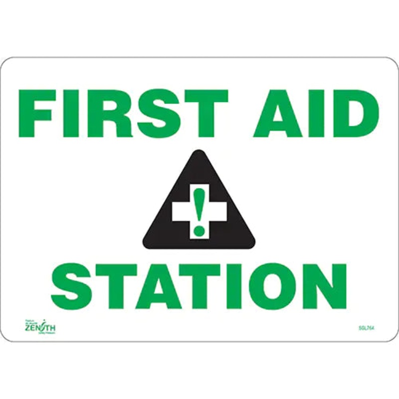 "First Aid Station" Sign - SGL764
